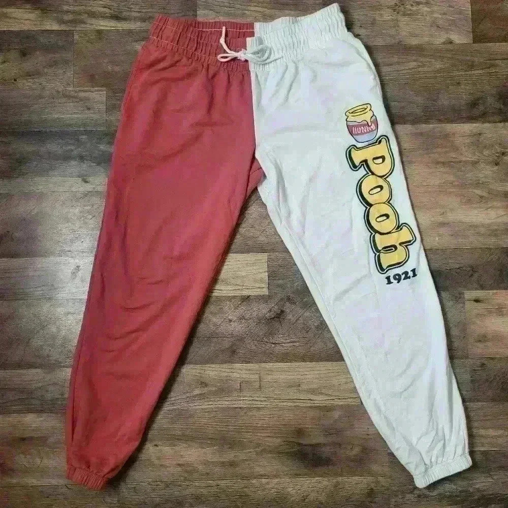 Disney Winnie the Pooh Jogger Pants Size Medium - Picture 2 of 6